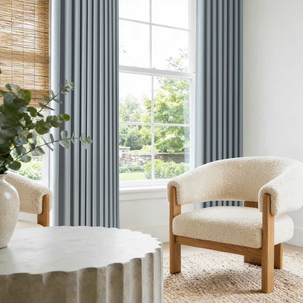 John Linen Texture Cotton Curtains