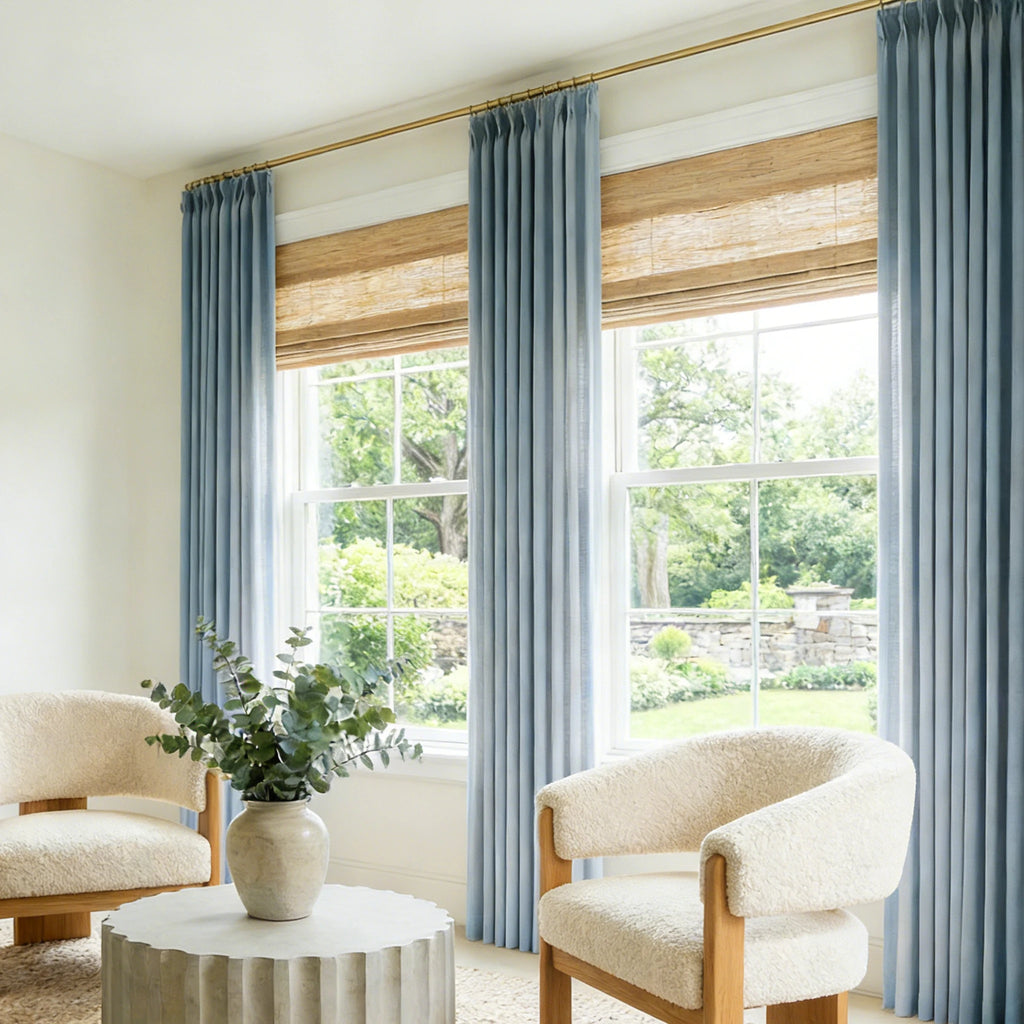 John Linen Texture Cotton Curtains