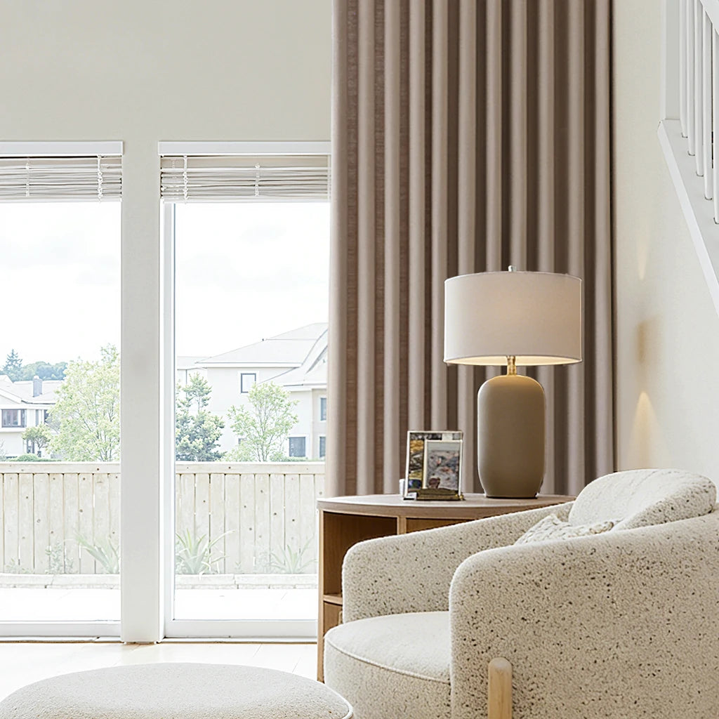 John Linen Texture Cotton Curtains