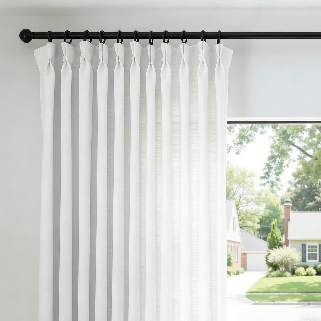 John Linen Texture Cotton Curtains