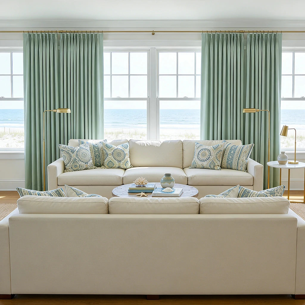 John Linen Texture Cotton Curtains