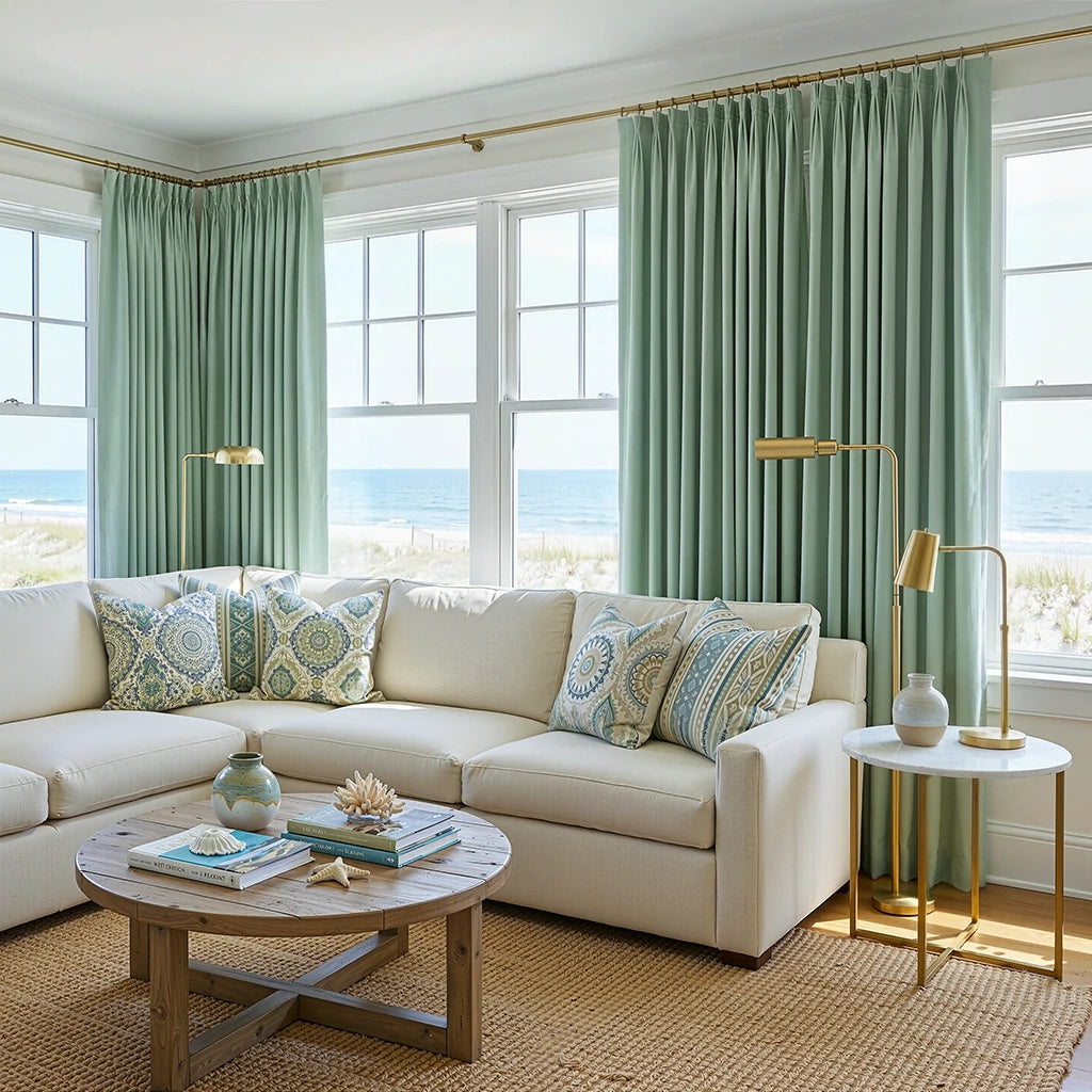 John Linen Texture Cotton Curtains