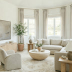 John Linen Texture Cotton Curtains