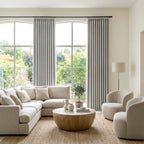 John Linen Texture Cotton Curtains