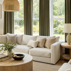 John Linen Texture Cotton Curtains