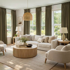 John Linen Texture Cotton Curtains