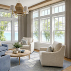 John Linen Texture Cotton Curtains