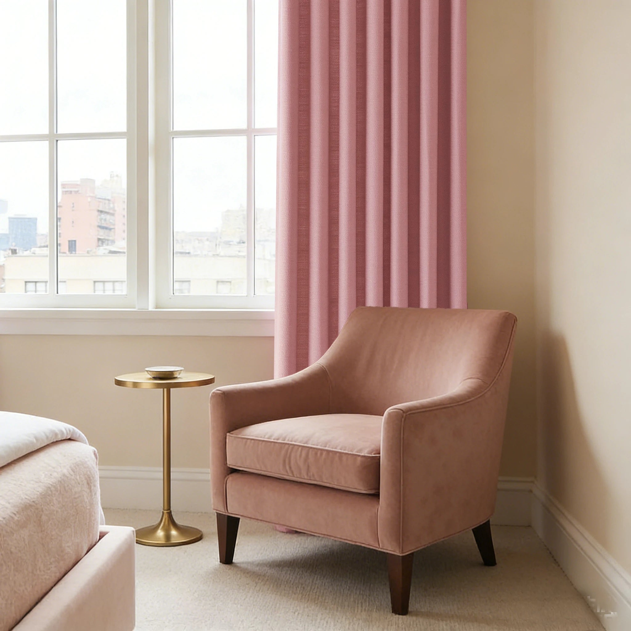 John Linen Texture Cotton Curtains