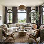 John Linen Texture Cotton Curtains