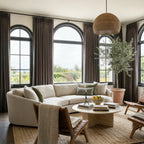 John Linen Texture Cotton Curtains