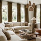 John Linen Texture Cotton Curtains