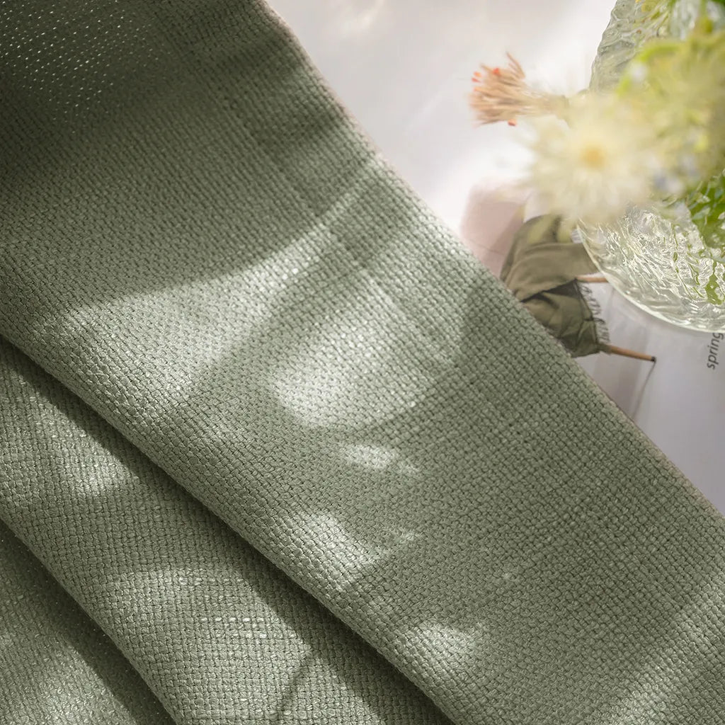 John Linen Texture Cotton Curtains