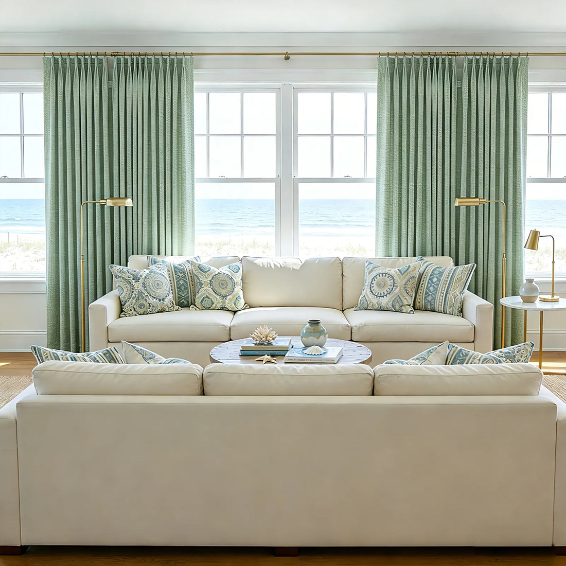 John Linen Texture Cotton Curtains