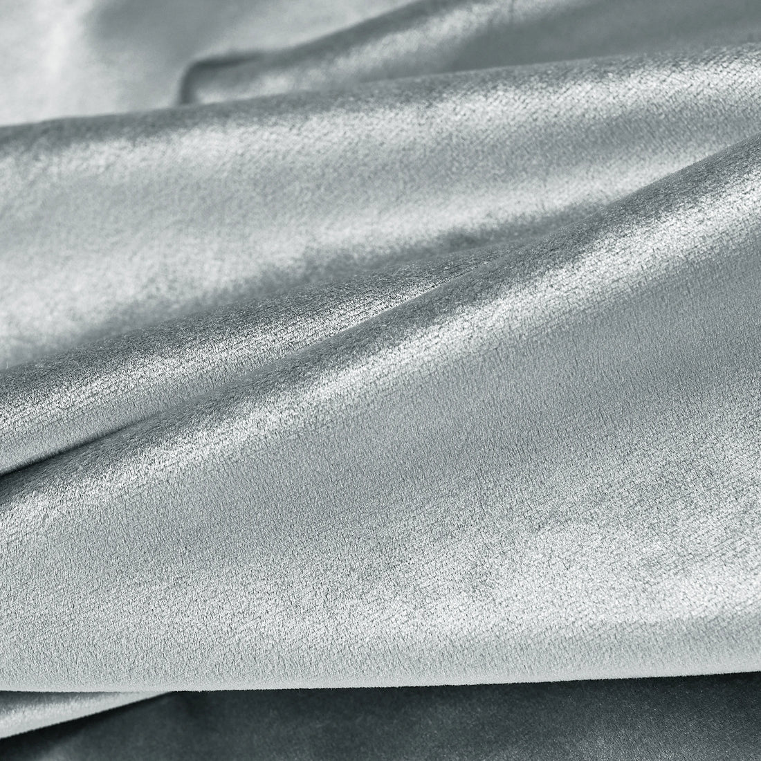 Dark Gray Velvet Curtains fabric details