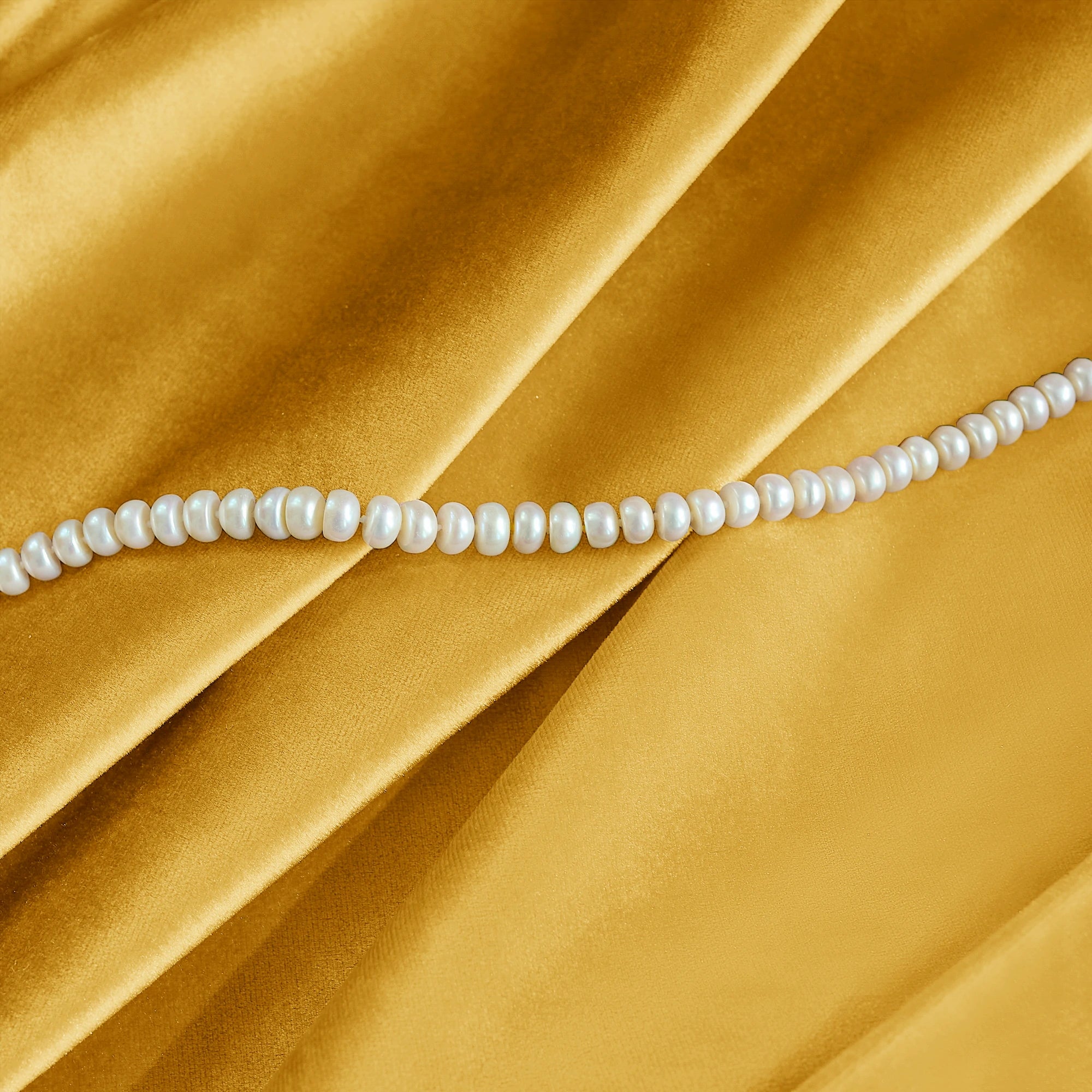 Details of gold velvet curtains