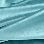 Hazy Blue Velvet Curtains fabric details