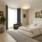 Linda Linen Plaid Striped Curtains