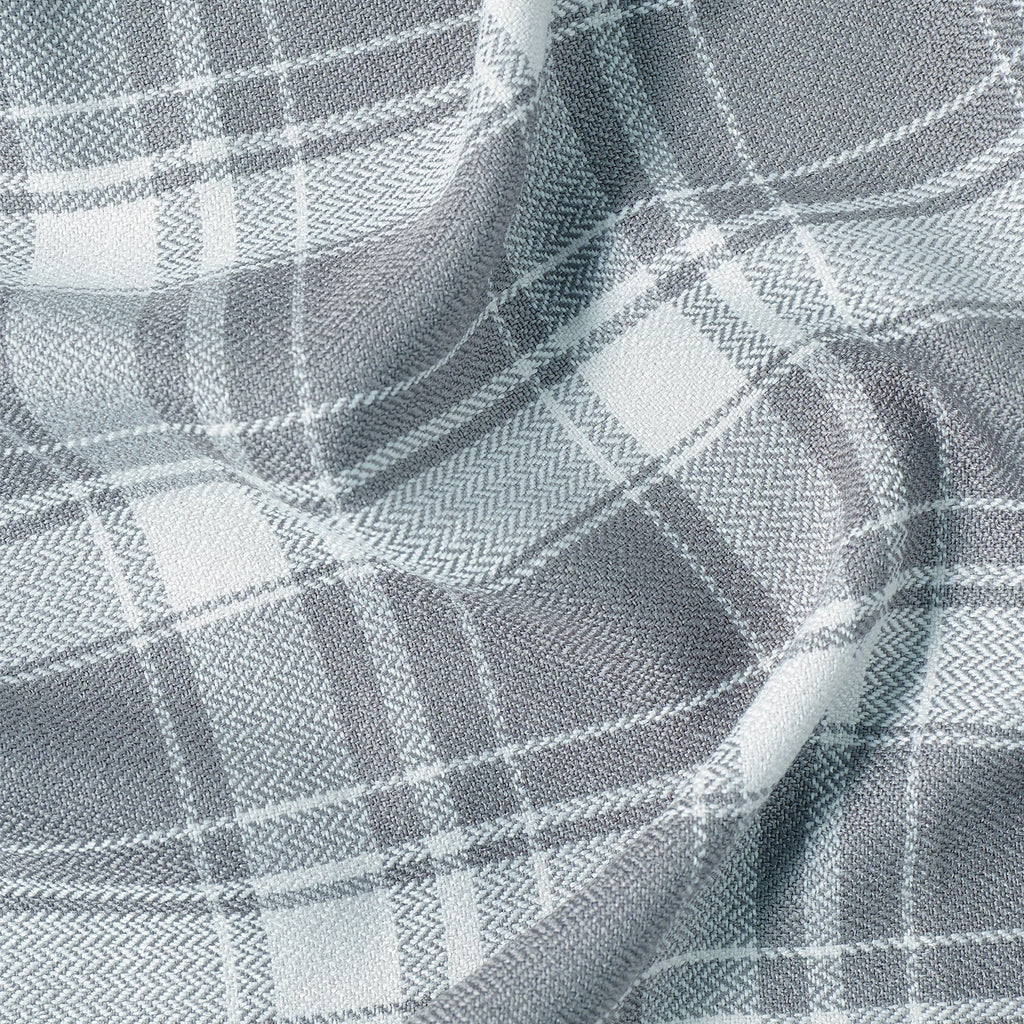 Linda Linen Plaid Striped Curtains