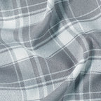 Linda Linen Plaid Striped Curtains