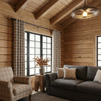 Linda Linen Plaid Striped Curtains