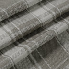 Linda Linen Plaid Striped Curtains