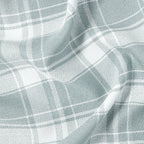 Linda Linen Plaid Striped Curtains