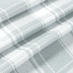 Linda Linen Plaid Striped Curtains