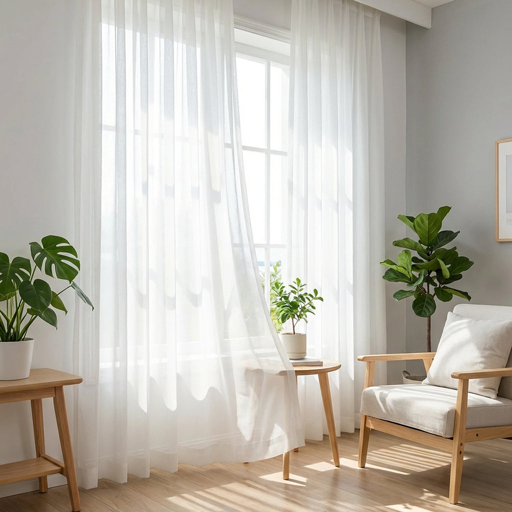 Lisa Semi Sheer Curtains