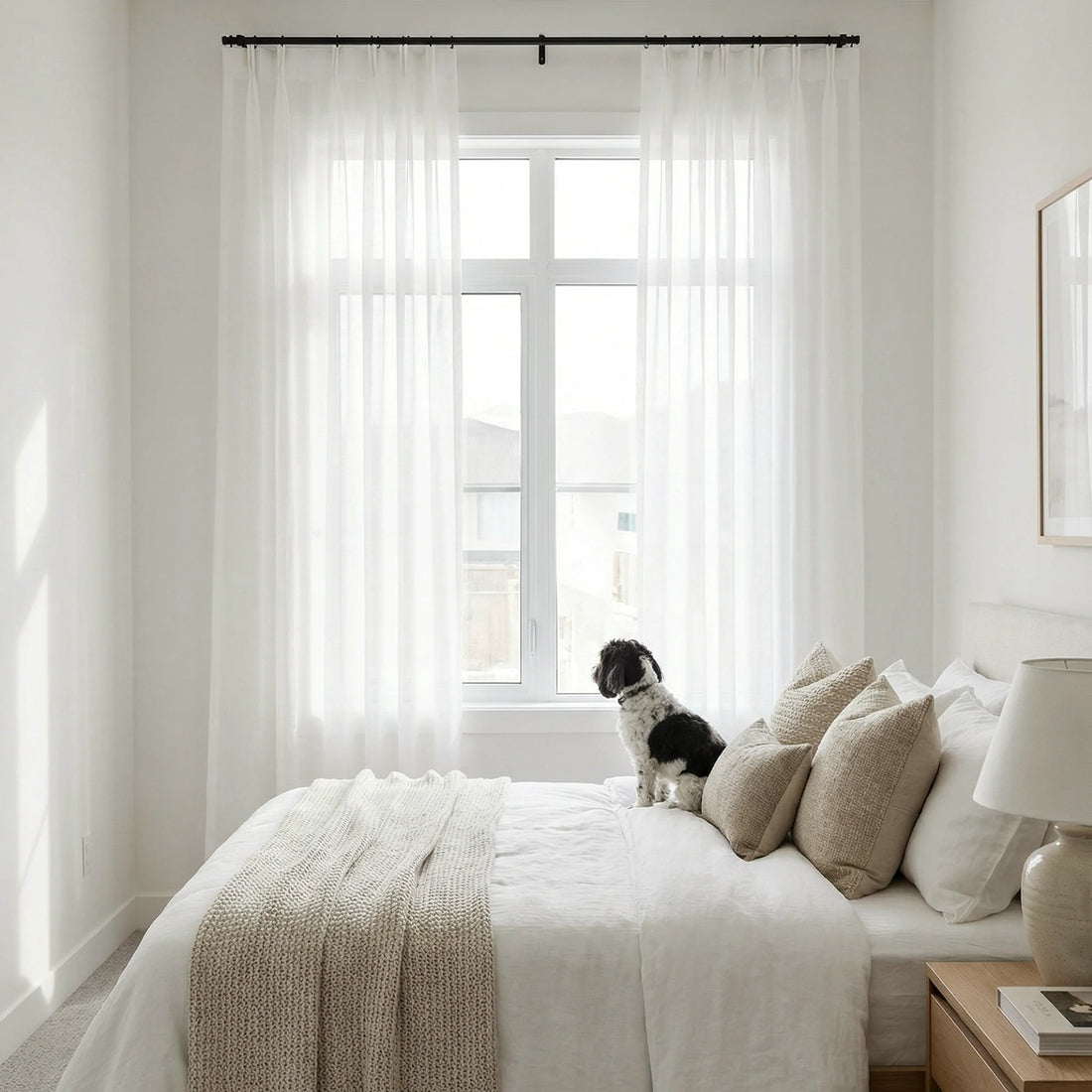 Lola curtains front view