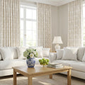 Luke Jacquard Textured Curtains