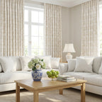 Luke Jacquard Textured Curtains