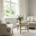 Luke Jacquard Textured Curtains