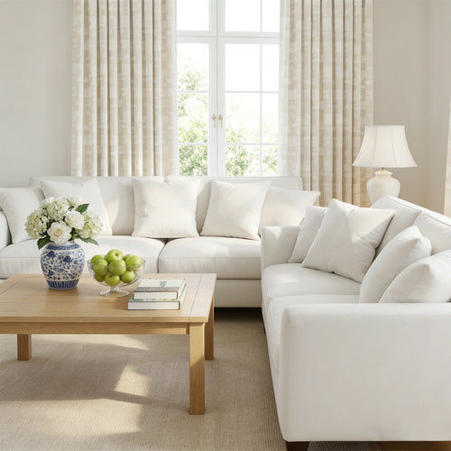 Luke Jacquard Textured Curtains