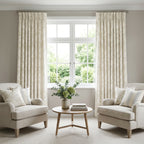 Luke Jacquard Textured Curtains