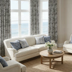 Luke Jacquard Textured Curtains