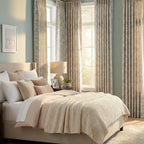 Luke Jacquard Textured Curtains