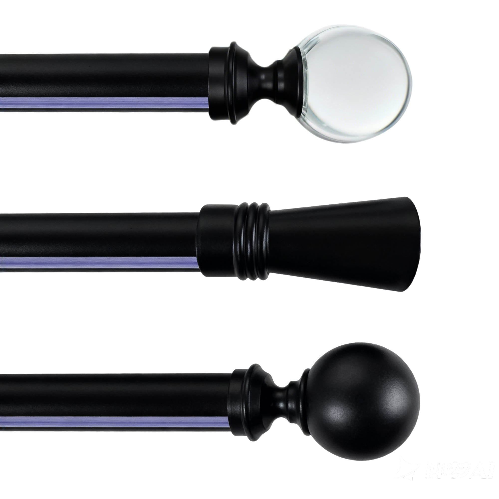 Custom-made curtain rod finials_1