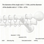 Introduction to the diameters of white single rod and white double rod