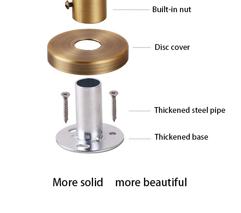 Introduction to Gold Accessories for Custom Curtain Rods