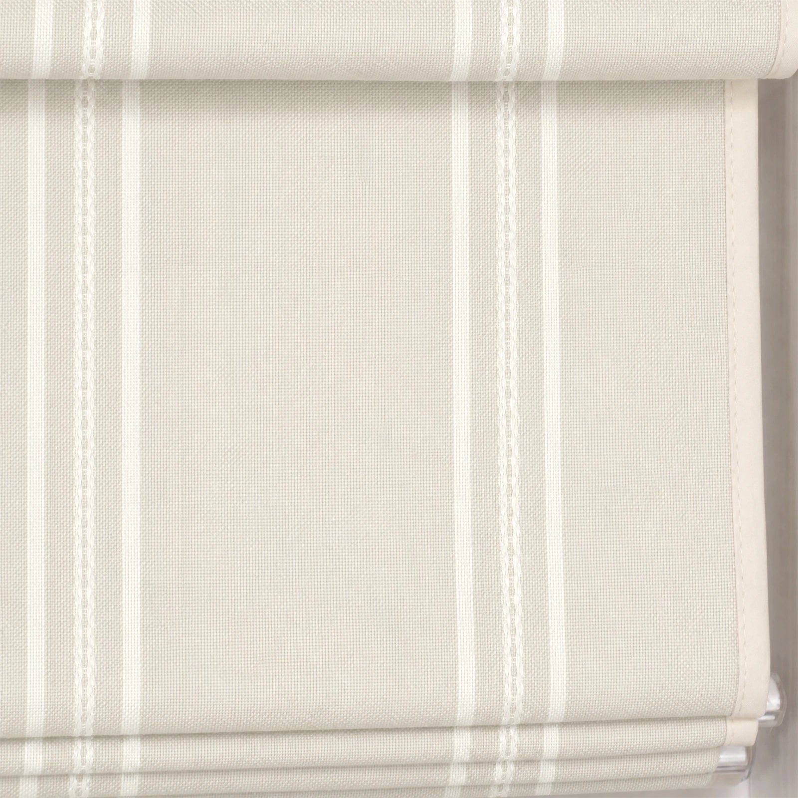 Ocean Woven Stripes Roman Shades