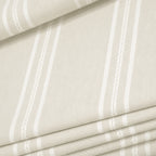 Ocean Woven Stripes Roman Shades