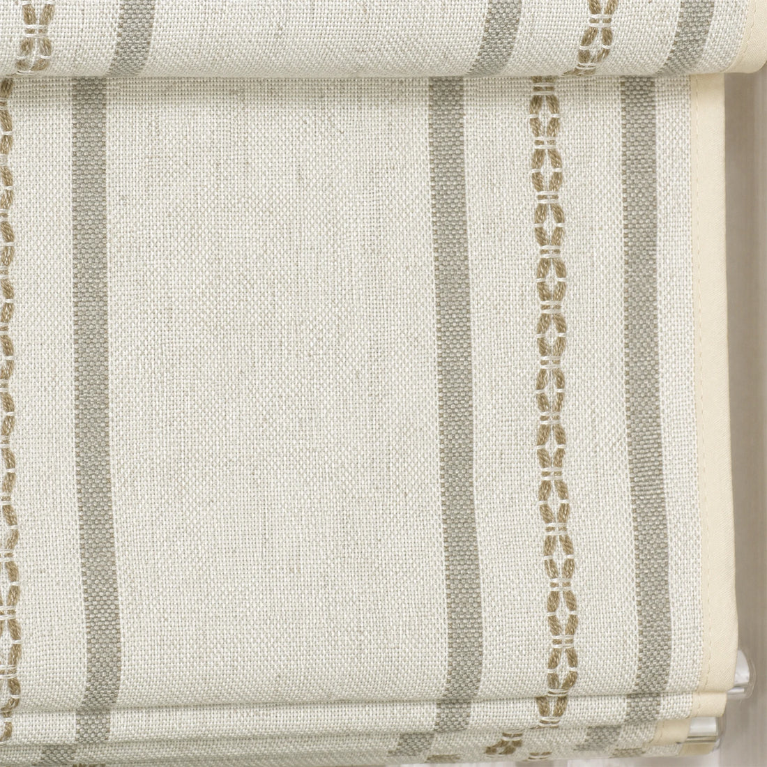 Ocean-B2 Brown Stripes on Linen