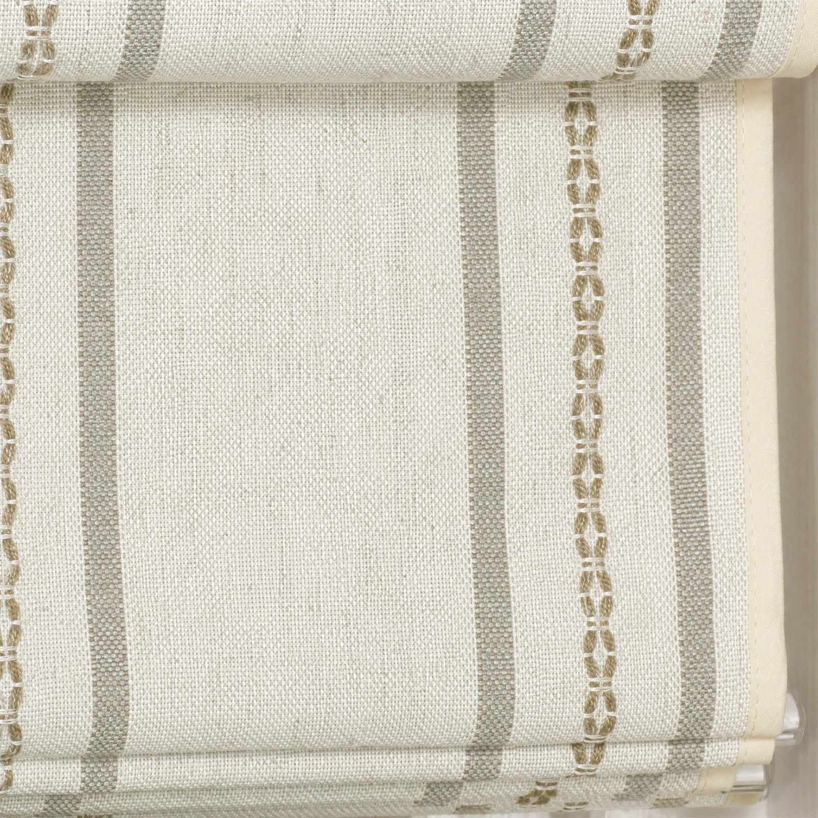 Ocean-B2 Brown Stripes on Linen