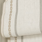 Ocean-B2 Brown Stripes on Linen