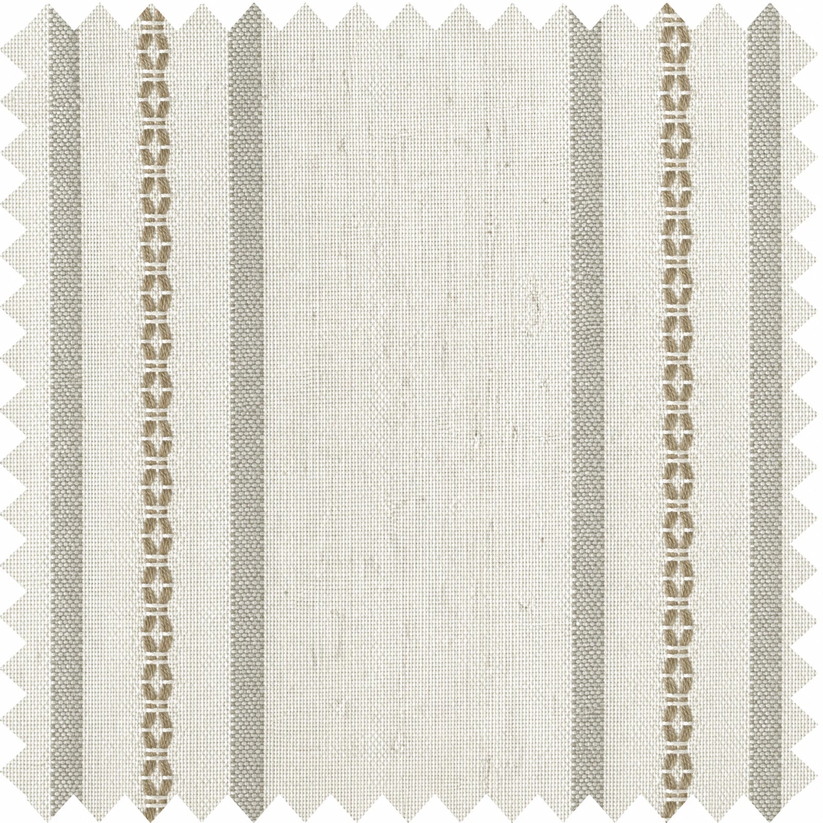 Ocean-B2 Brown Stripes on Linen