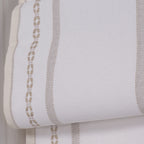 Ocean-C2 Brown Stripes on White