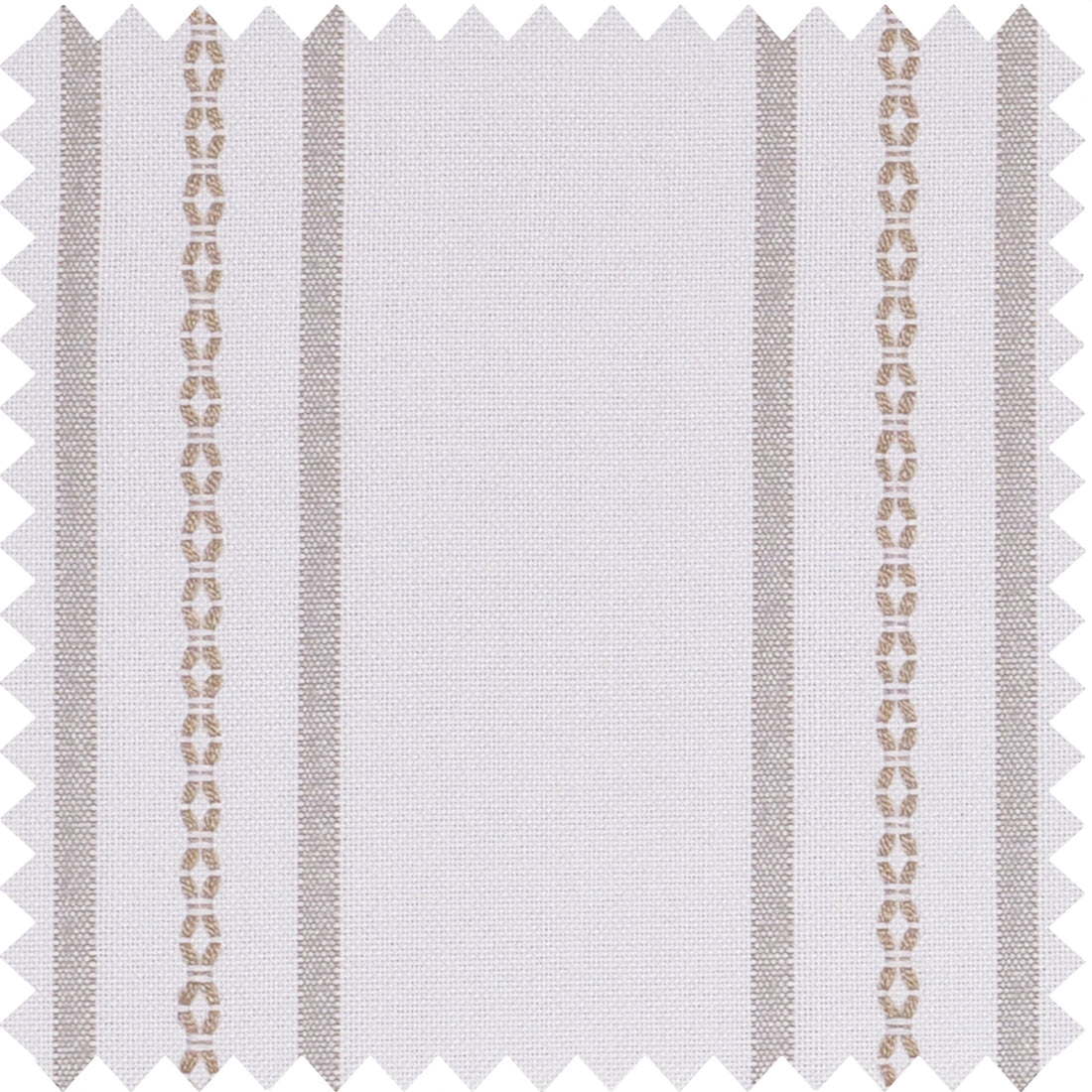 Ocean-C2 Brown Stripes on White