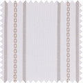 Ocean-C2 Brown Stripes on White