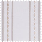 Ocean-C2 Brown Stripes on White