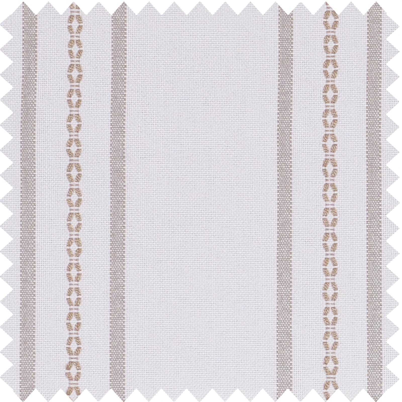 Ocean-C2 Brown Stripes on White